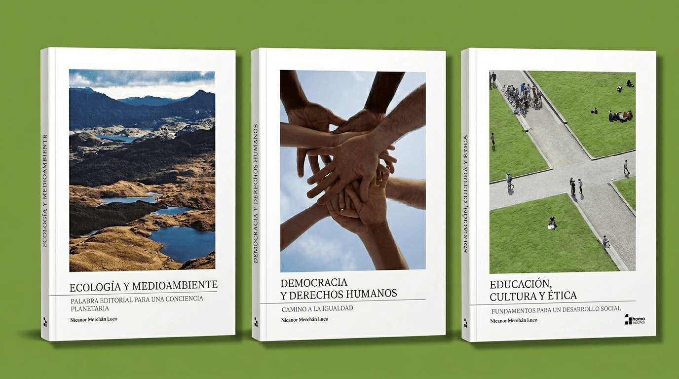 Presentación de libros de Nicanor Merchán Luco aborda crisis ambiental