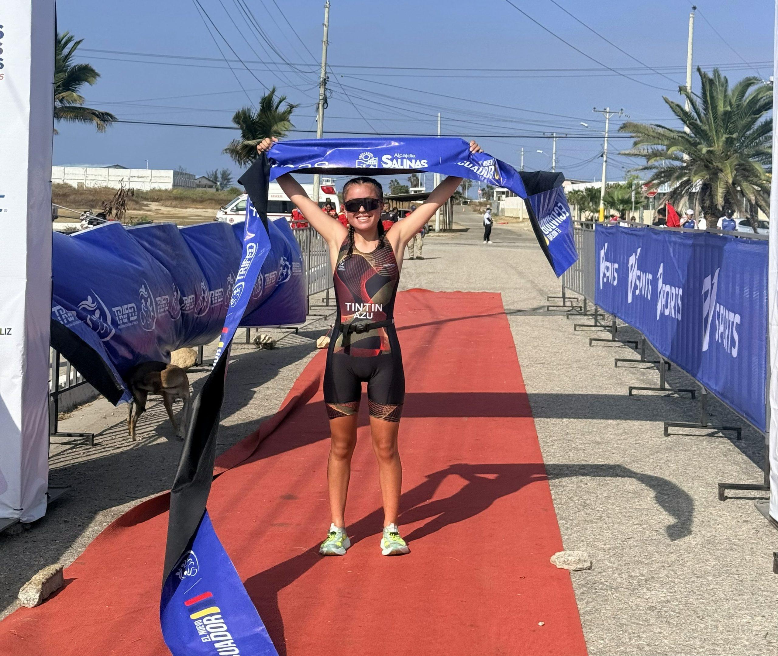Azuay brilla con cuatro oros en triatlón en Juegos Nacionales Prejuveniles 2026