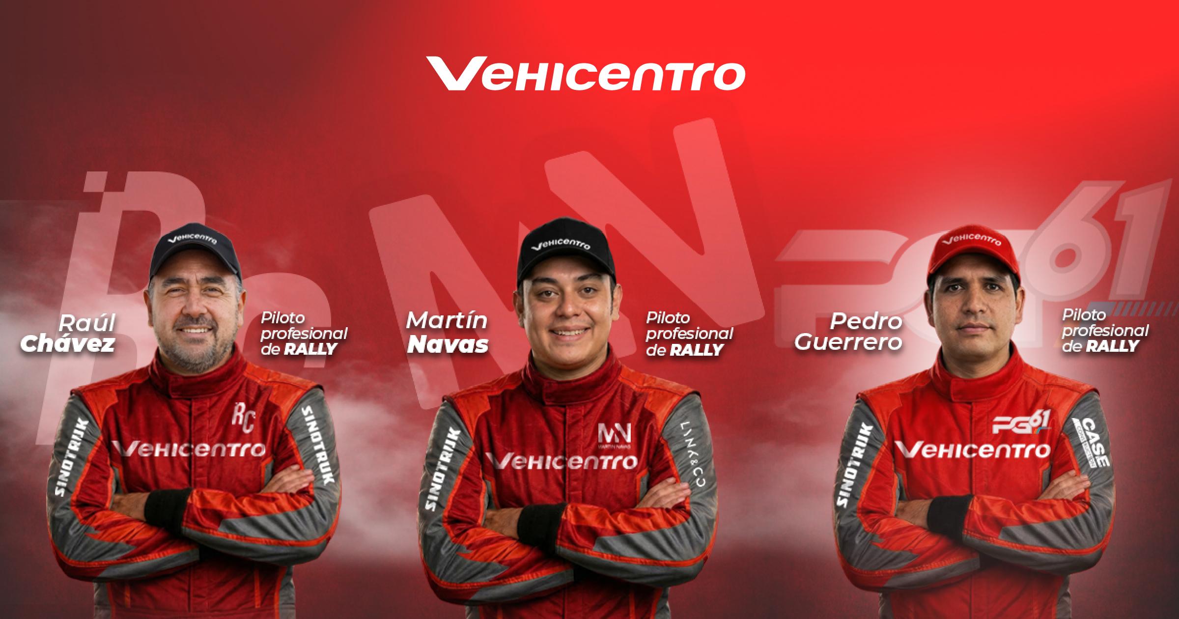 Vehicentro impulsa talento ecuatoriano en tres categorías del rally